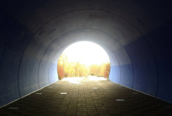 Ein Licht am Ende des Tunnels
