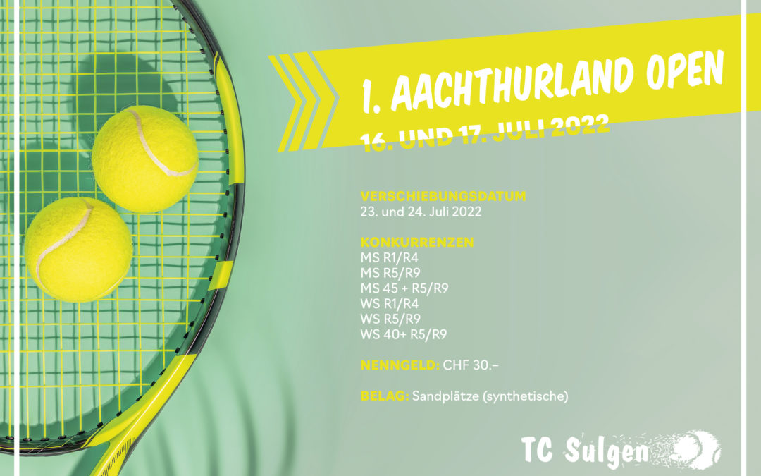 1. Aachthurland-Open in Sulgen